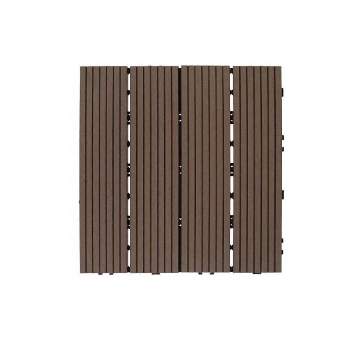 PIASTRELLA GIARDINO ESTERNO EFFETTO LEGNO PAVIMENTO ANTISCIVOLO INCASTRO 73555