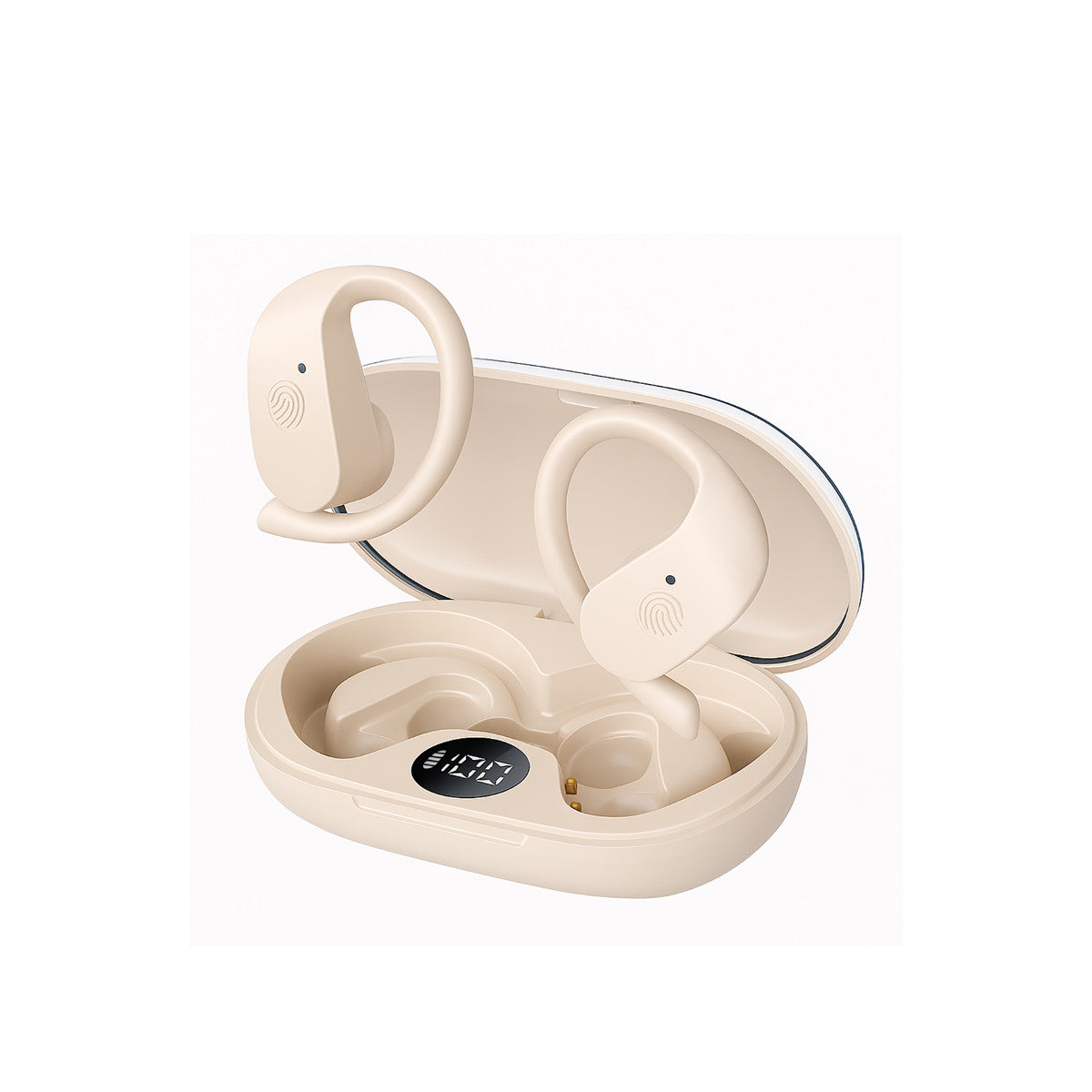 CUFFIE AURICOLARI BLUETOOTH 5.3 TWS OVER EAR CONDUZIONE OSSEA SMATPHONE AS-06534