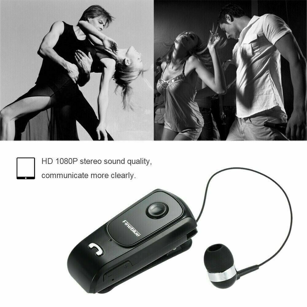 AURICOLARE WIRELESS MONO BLUTOOTH 4.0 AURICOLARE RETRATTILE FINEBLUE F-920