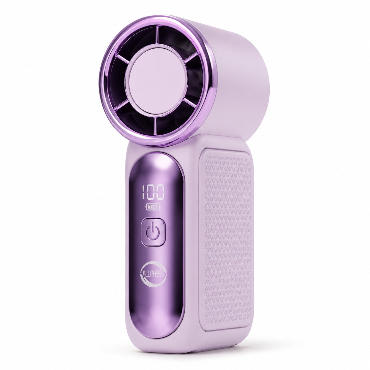 MINI VENTILATORE PORTATILE USB RICARICABILE DISPLAY VIAGGIO VELOCITA' CASA