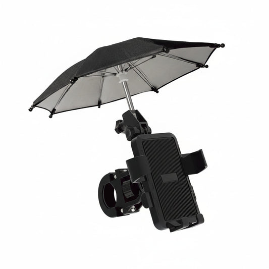 SUPPORT DE TÉLÉPHONE AVEC PARE-SOLEIL POUR MOTO VÉLO SCOOTER AS-07131