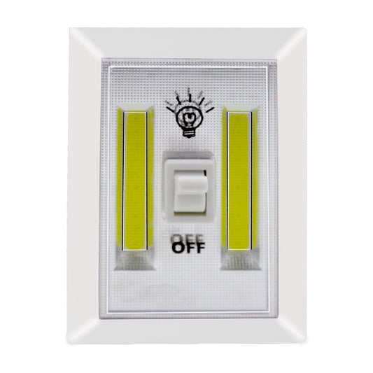 LAMPE LED COB RECHARGEABLE 6W LUMIÈRE D'URGENCE CROCHET INTERRUPTEUR TE-B0214