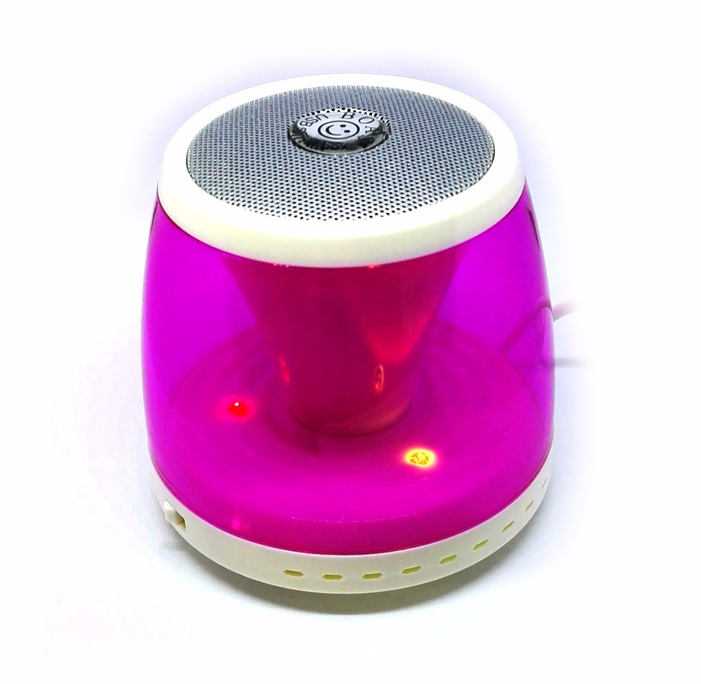 ENCEINTE USB 3W LED LUMIÈRES AUX MULTIMÉDIA POUR PC V6