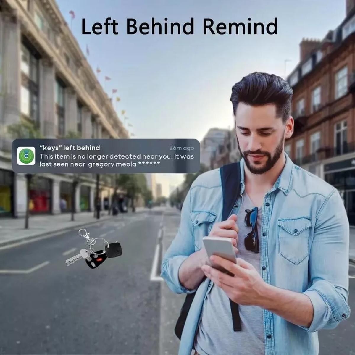 LOCALIZZATORE GPS SMART TAG APPLE FINDMY BLUETOOTH IMPERMEABILE TRACKER