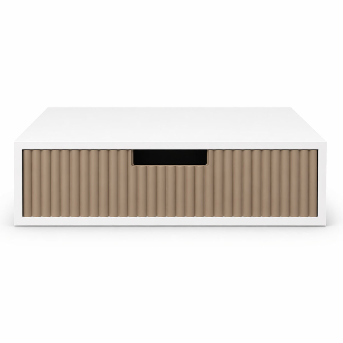 ORGANIZER CAFFE CAPSULE PORTA CIALDE CASSETTO LEGNO PENELLOPE 30X30 CM TORTORA