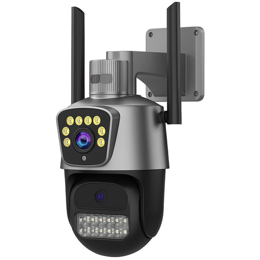 TELECAMERA WIFI ESTERNO SORVEGLIANZA IP66 HD LED ALLARME RILEVAMENTO MOVIMENTO