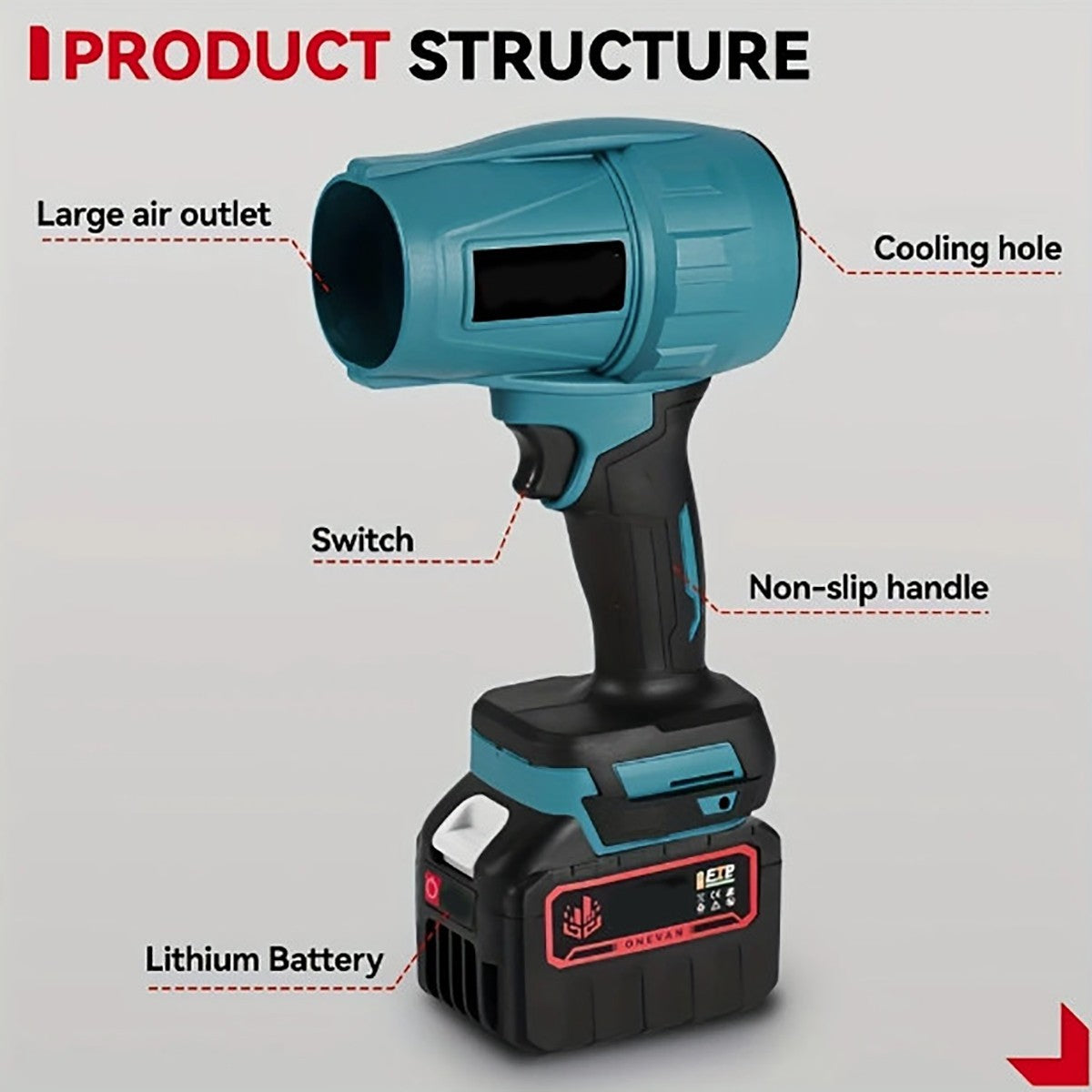 KIT GIARDINAGGIO 4 IN 1 MOTOSEGA CESOIA TAGLIARBA SOFFIATORE 2 BATTERIE 88V
