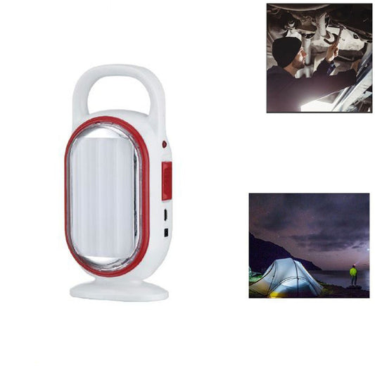 LAMPE DE SECOURS LED RECHARGEABLE TRAVAIL PORTABLE ÉNERGIE CAMPING TE-B0056