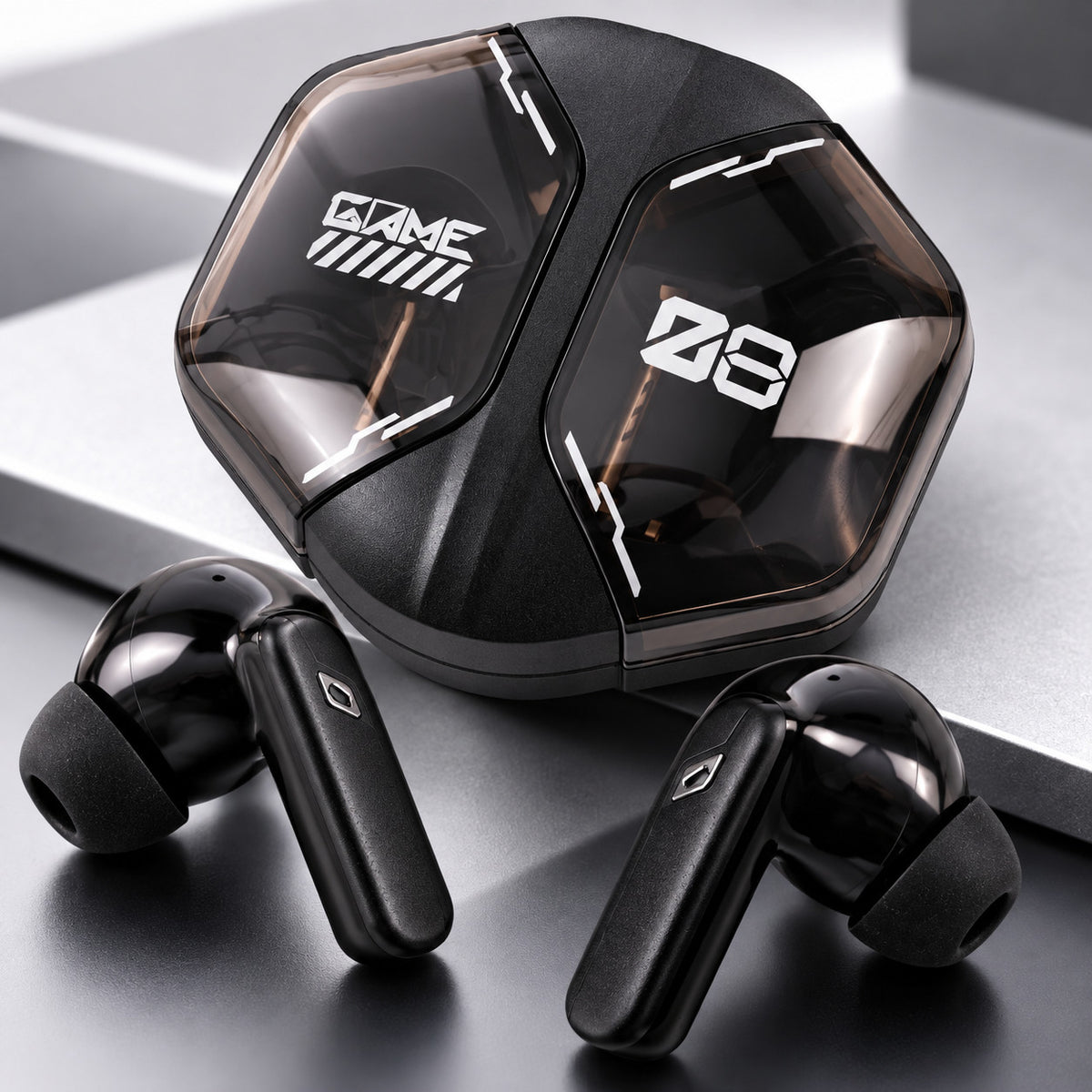 AURICOLARI SENZA FILI HI-FI STEREO 6D CUSTODIA RICARICA USB TWS SPORT AS-08594