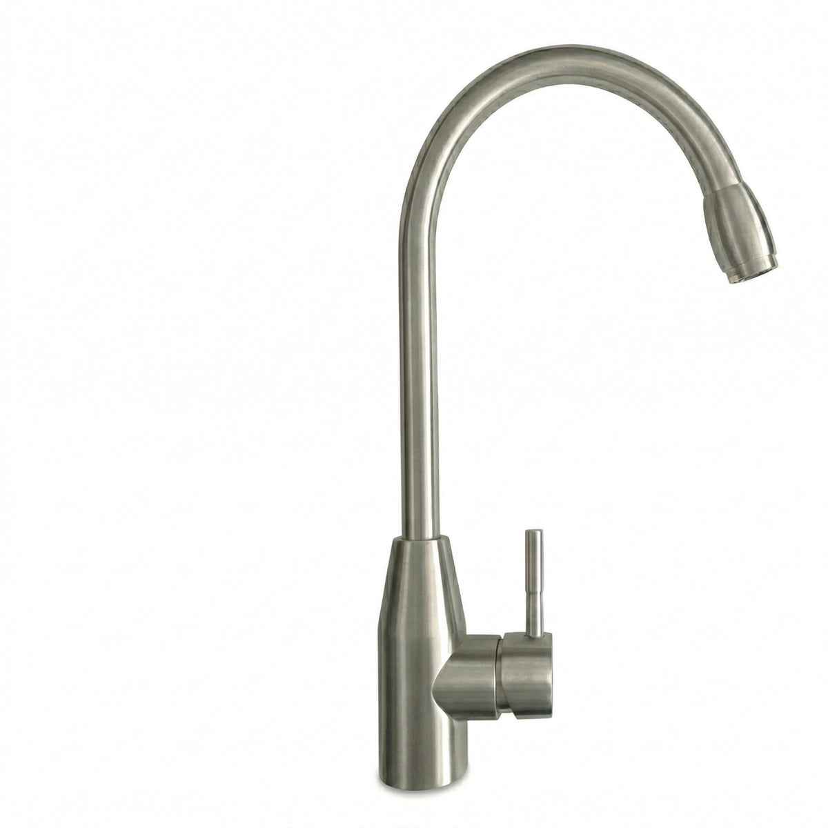RUBINETTO MISCELATORE CUCINA MONOCOMANDO CROMATO COLLO ALTO GIREVOLE ACQUA 8066