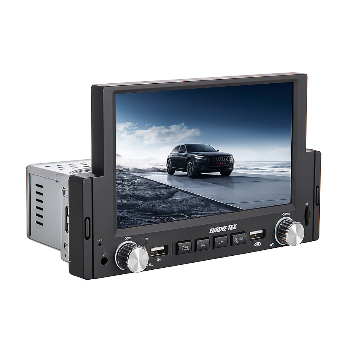 AUTORADIO 1 DIN 6.2" BLUETOOTH USB SD FM ÉCRAN MP5 4X60W RADIO VOITURE CTC-6060