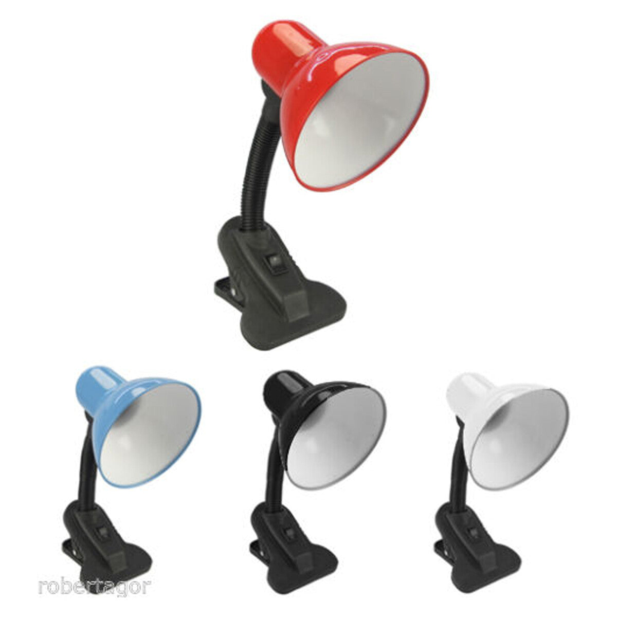 LAMPE D'ESTHÉTICIENNE ARTICULÉE ORIENTABLE E27 AVEC SERRE-JOINT BUREAU TABLE 108B