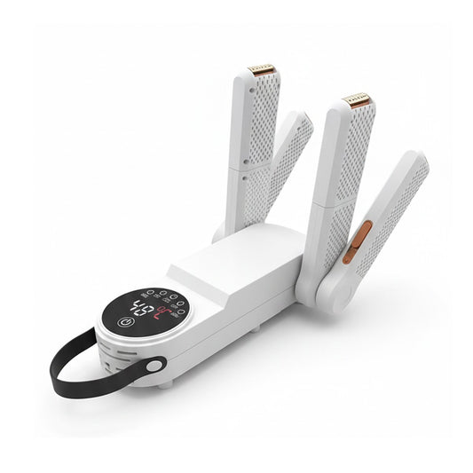 ASCIUGATORE ESSICCATORE SCARPE PIEGHEVOLE UV DEODORANTE DISPLAY STIVALI SPORT