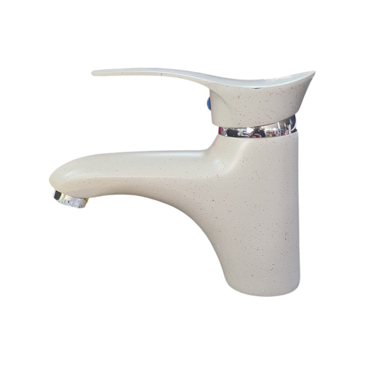 RUBINETTO MISCELATORE PIETRA AVORIO CASA BAGNO LAVABO KIT MONTAGGIO TAPPO JH8191
