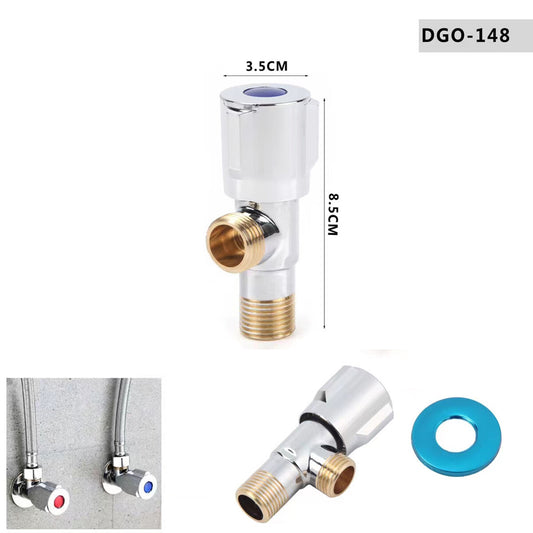 ROBINET THERMOSTATIQUE D'ÉQUERRE RACCORD 1/2" 20MM CUIVRE RADIATEUR HYDRAULIQUE DGO-148