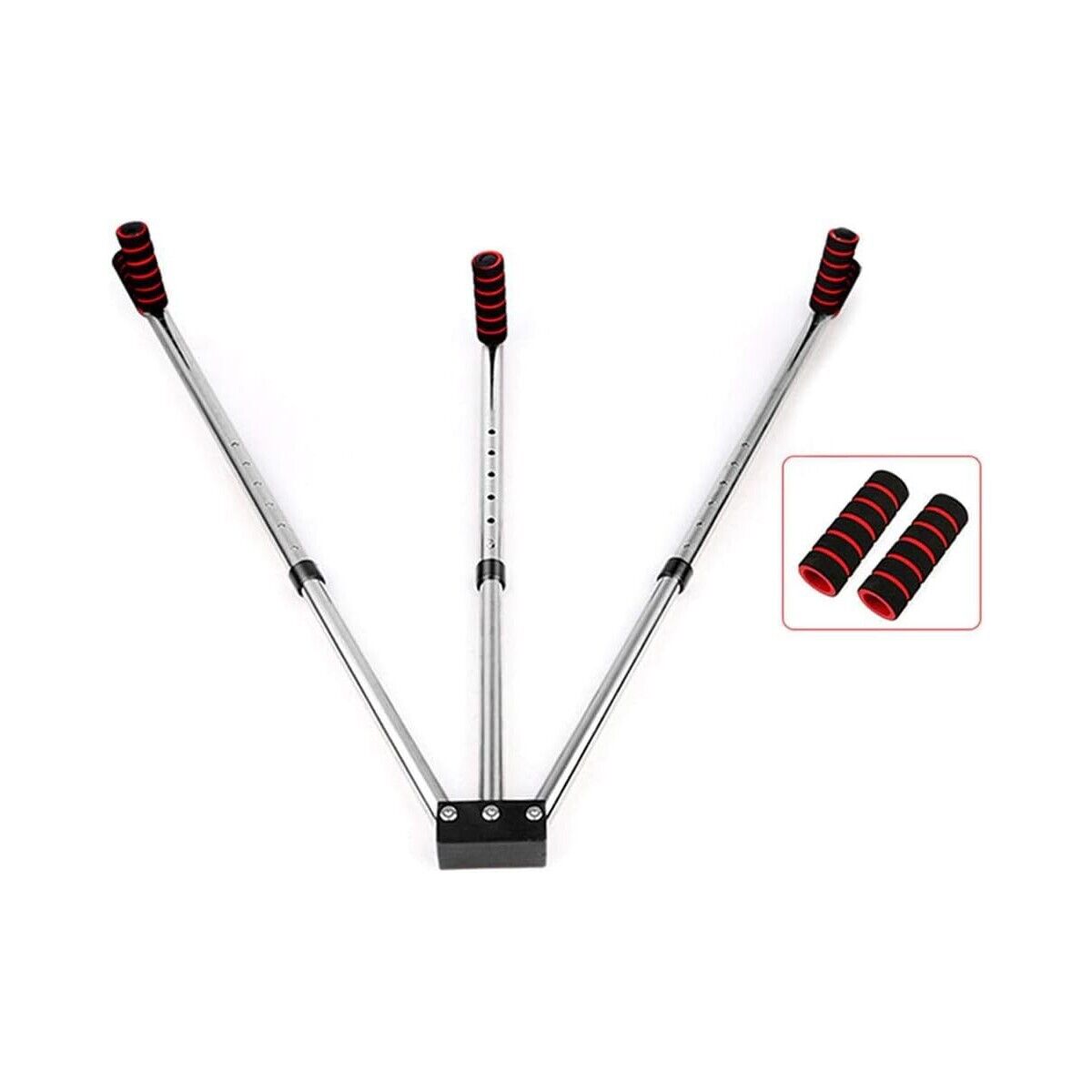ESTENSORE GAMBE 3 BARRE TELESCOPICO DANZA KARATE YOGA FITNESS STRETCHING 90240
