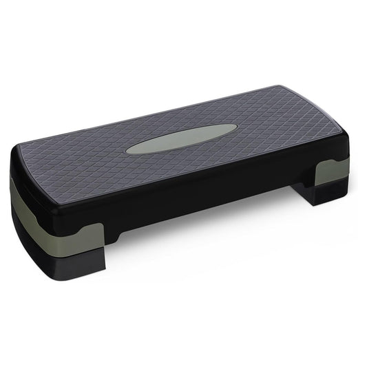 STEPPER D'AÉROBIC PLATEFORME STEP RÉGLABLE 2 NIVEAUX CARDIO FITNESS YOGA SALLE DE SPORT