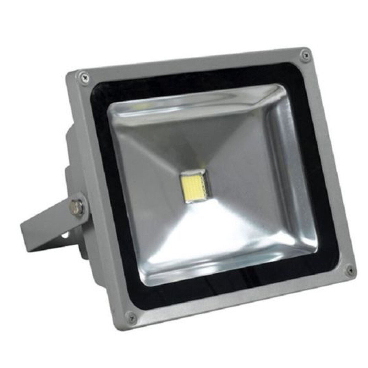 FARO PROIETTORE A LED AD ALTA LUMINOSITA' 30W POTENZA LUCE BIANCA 6000 K ESTERNO