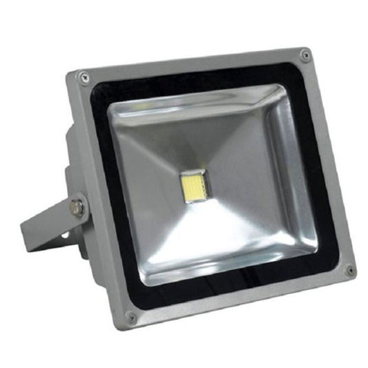 FARO PROIETTORE A LED AD ALTA LUMINOSITA' 30W POTENZA LUCE BIANCA 6000 K ESTERNO
