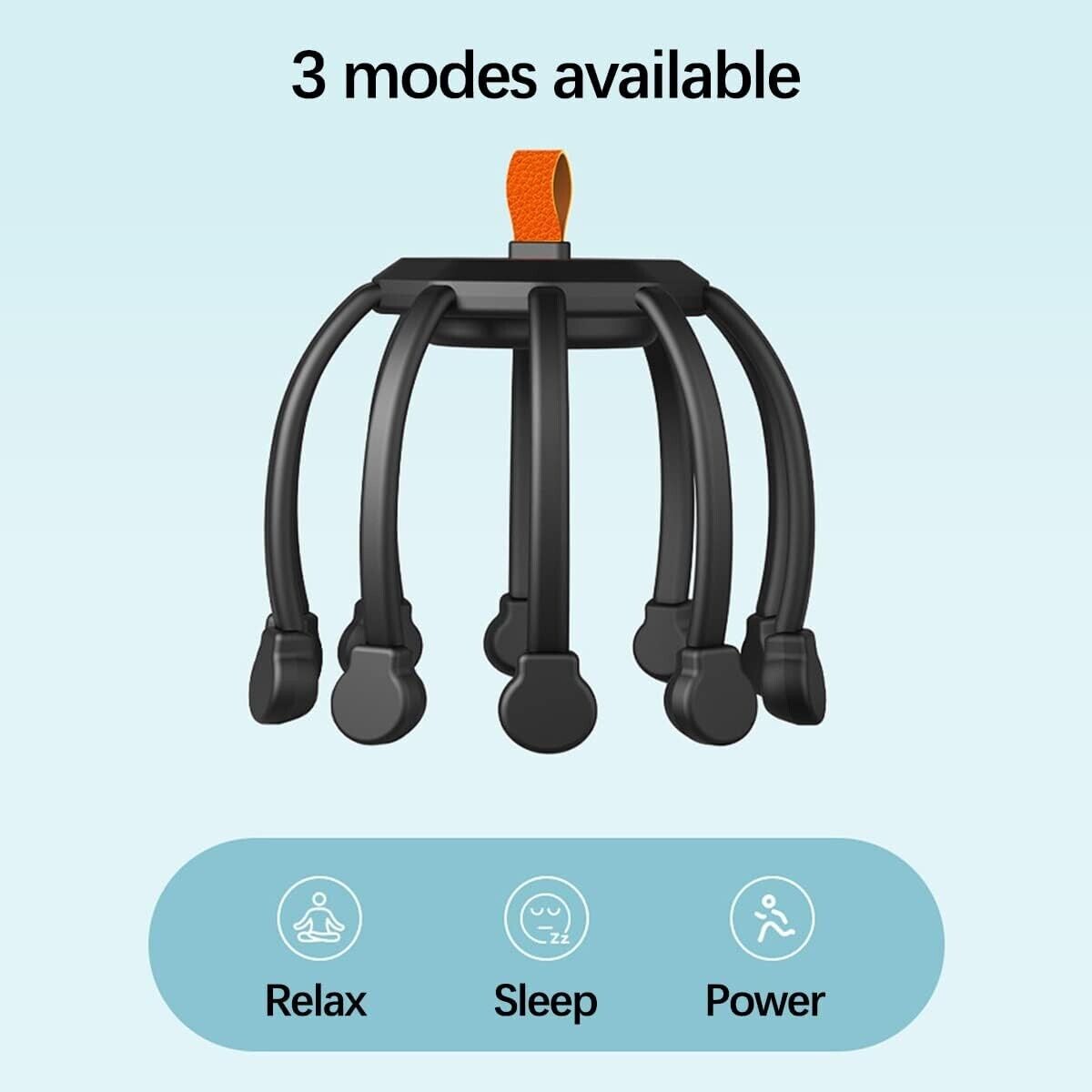 MASSAGGIATORE A RAGNO ELETTRICO PER LA TESTA RILASSANTE PER IL CUOIO CAPELLUTO