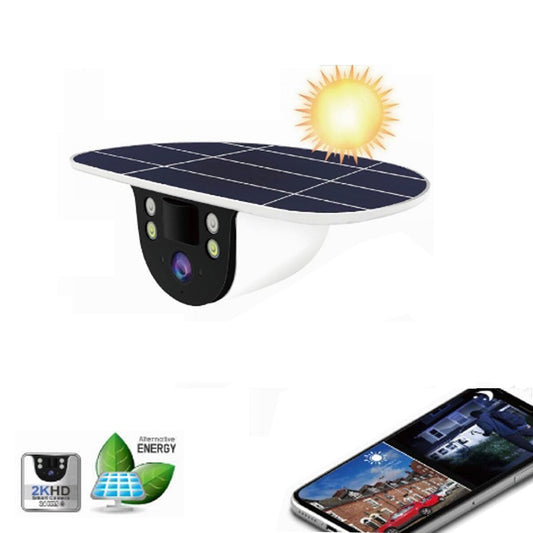 CAMÉRA DE SURVEILLANCE IP SANS FIL EXTÉRIEURE ÉNERGIE PANNEAU SOLAIRE WIFI E-S155