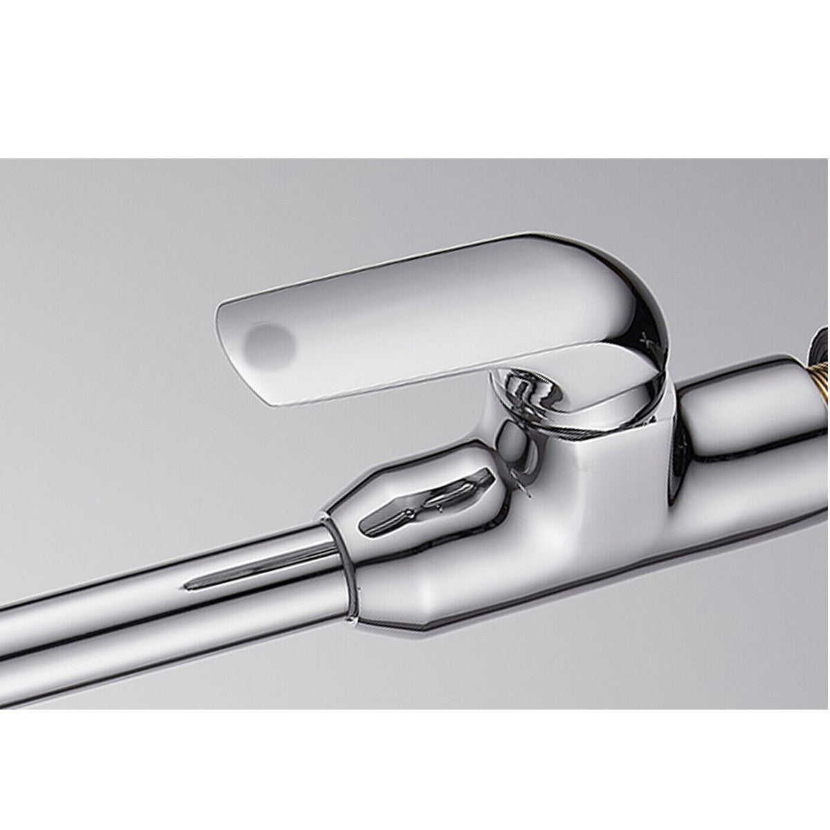 ROBINET MITIGEUR CHROMÉ MAISON CUISINE LAVABO KIT DE MONTAGE COMPLET JH-8064