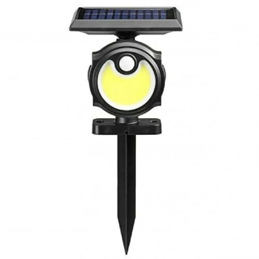 PIQUET DE JARDIN À ÉNERGIE SOLAIRE 56 LED COB LUMIÈRE FROIDE DÉTECTEUR DE MOUVEMENT B0391