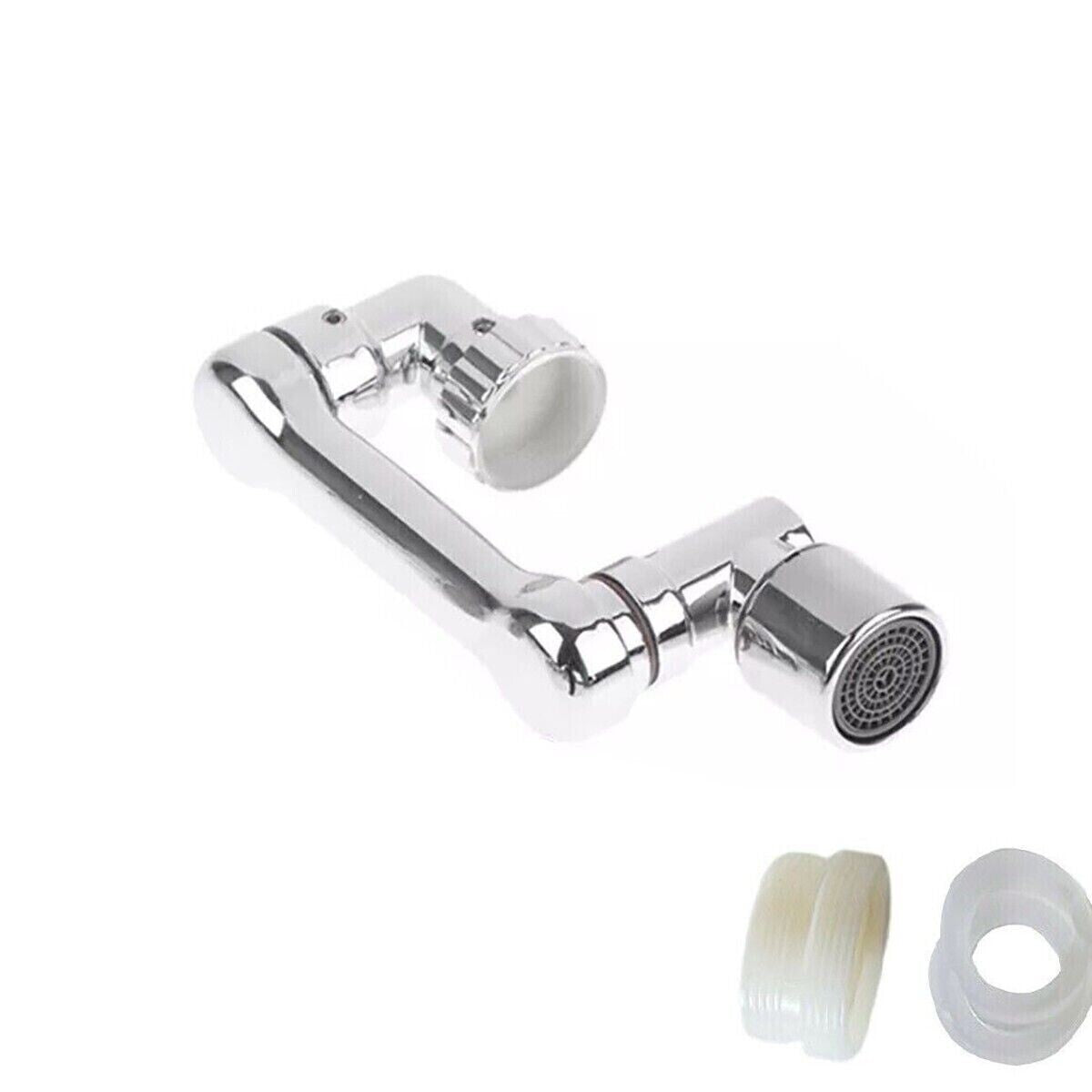 ROBINET PROLONGATEUR LAVABO MOUSSEUR AÉRATEUR BAIN ROTATIF BRAS PIVOTANT 180