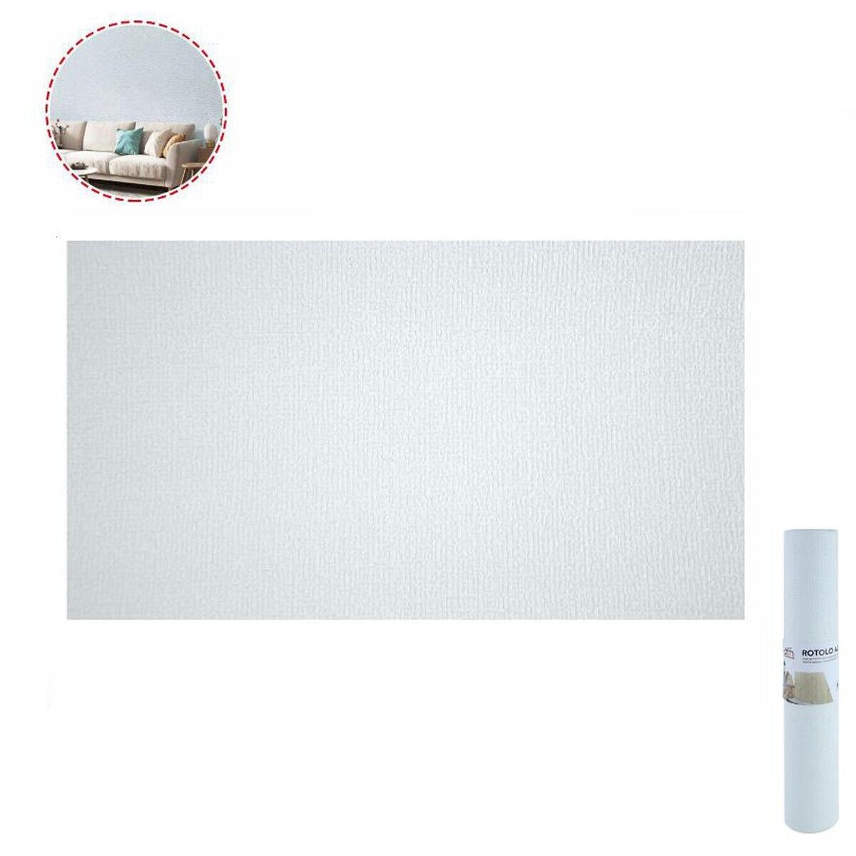 ROTOLO ADESIVO PER MURO PARETE RIVESTIMENTO CARTA DA PARATI MURI 50x280cm 73124