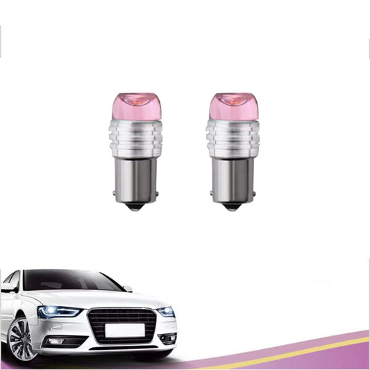 LOT DE 2 AMPOULES 3 LED SMD 1156 VOITURE LUMIÈRE ROUGE 1.5W AMPOULE STOP 12V 02744