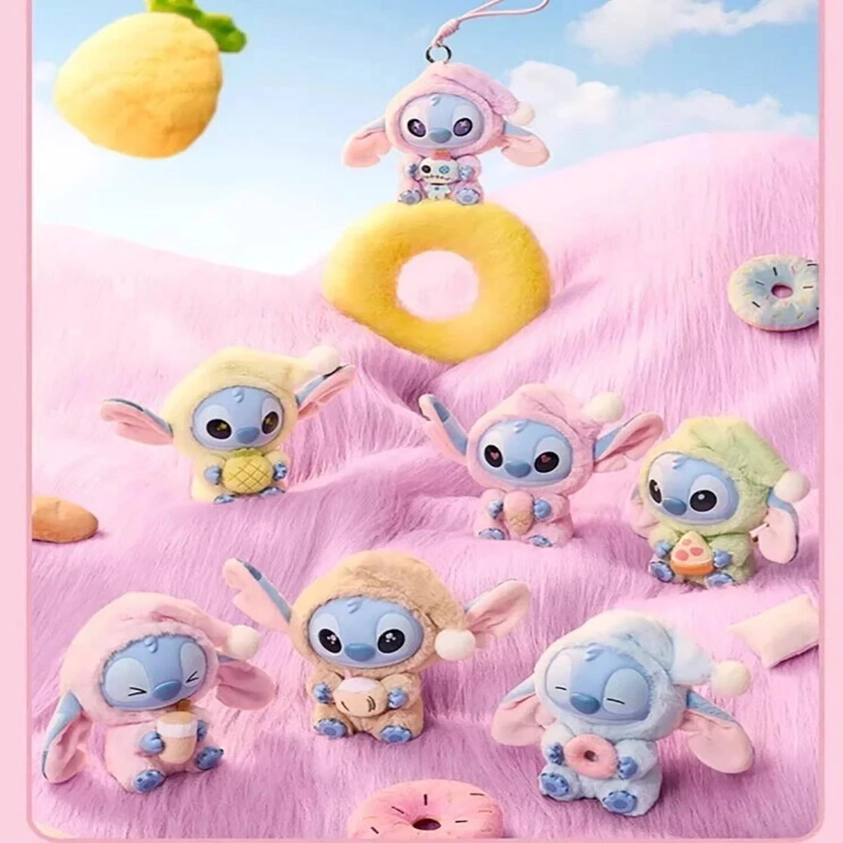 MINISO STITCH SLEEP SERIES PELUCHE MISTERIOSO LABUBU SORPRESA REGALO BAMBINI