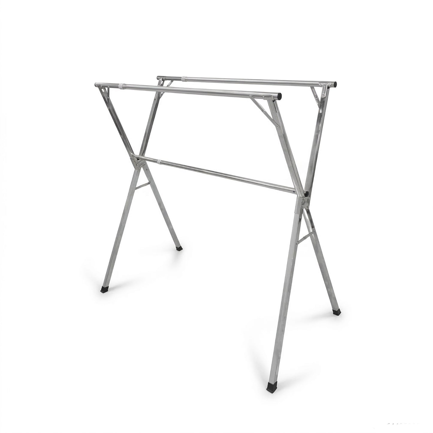 STENDIBIANCHERIA ALLUNGABILE 120-200CM PIEGHEVOLE ACCIAIO BALCONE ESTERNO 69729