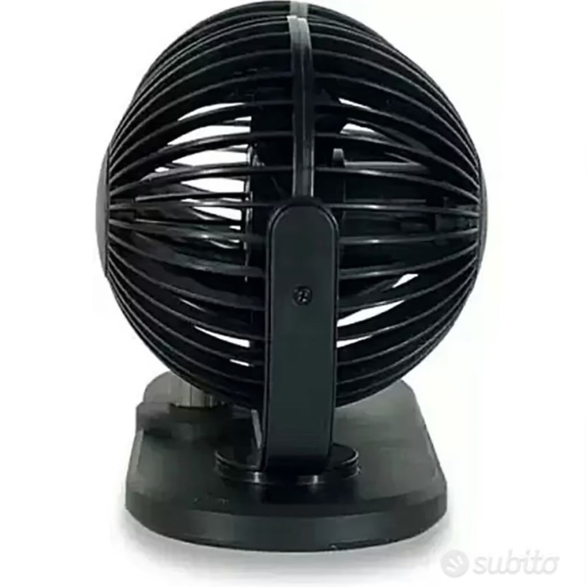 DOPPIO VENTILATORE PER AUTO 12V PORTATILE DA VIAGGIO REGOLABILE ARIA FRESCA