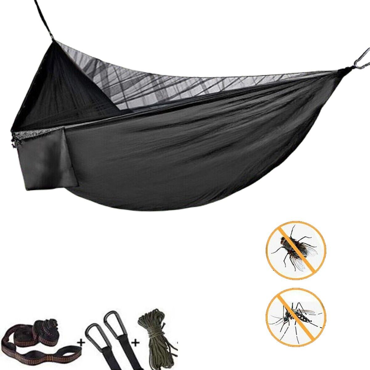 AMACA DA CAMPEGGIO CON ZANZARIERA AMACHE DA TREKKING ALL'APERTO SACCA DA VIAGGIO