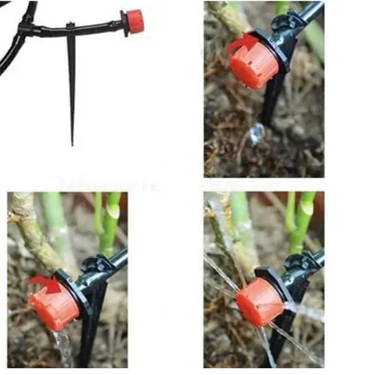 KIT D'ARROSAGE GOUTTE À GOUTTE DE 13 MÈTRES ET 14 BUSES SYSTÈME D'IRRIGATION DE JARDIN