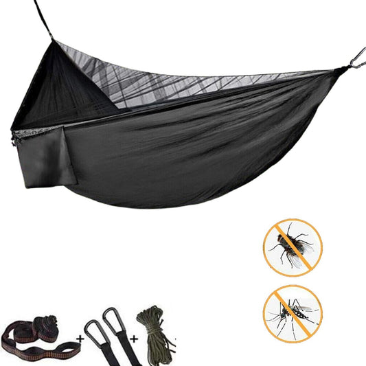 HAMAC DE CAMPING AVEC MOUSTIQUAIRE HAMACS DE RANDONNÉE EN PLEIN AIR SAC DE VOYAGE