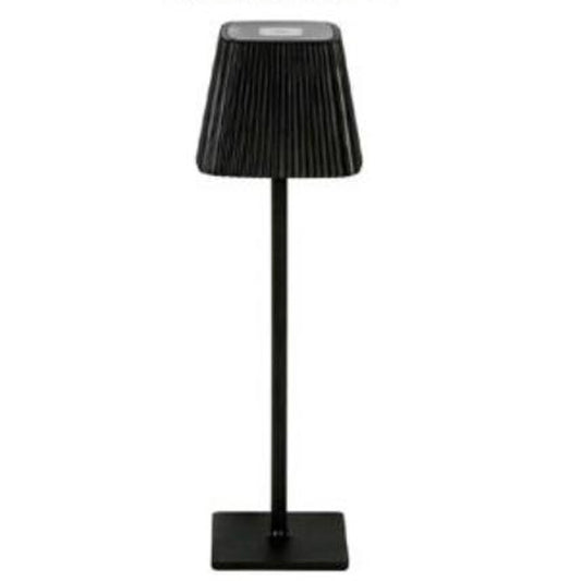 LAMPADA TAVOLO TOUCH LED MODERNA RICARICABILE BAR HOTEL RISTORANTE NERO ML-G06