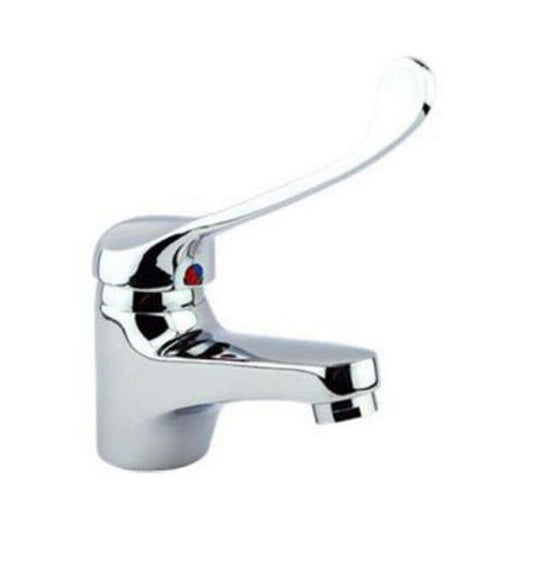 RUBINETTO MISCELATORE CROMATO CASA BAGNO LAVABO LAVANDINO KIT MONTAGGIO JH-5031