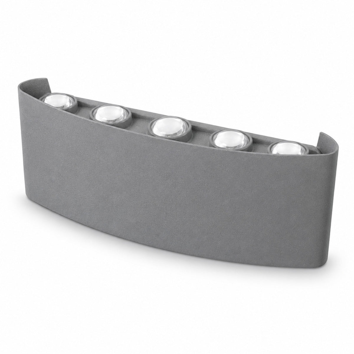 APPLIQUE LED 20W ESTERNO LAMPADA PARETE GRIGIA IP65 3000K 4000K 6000K ET-31680