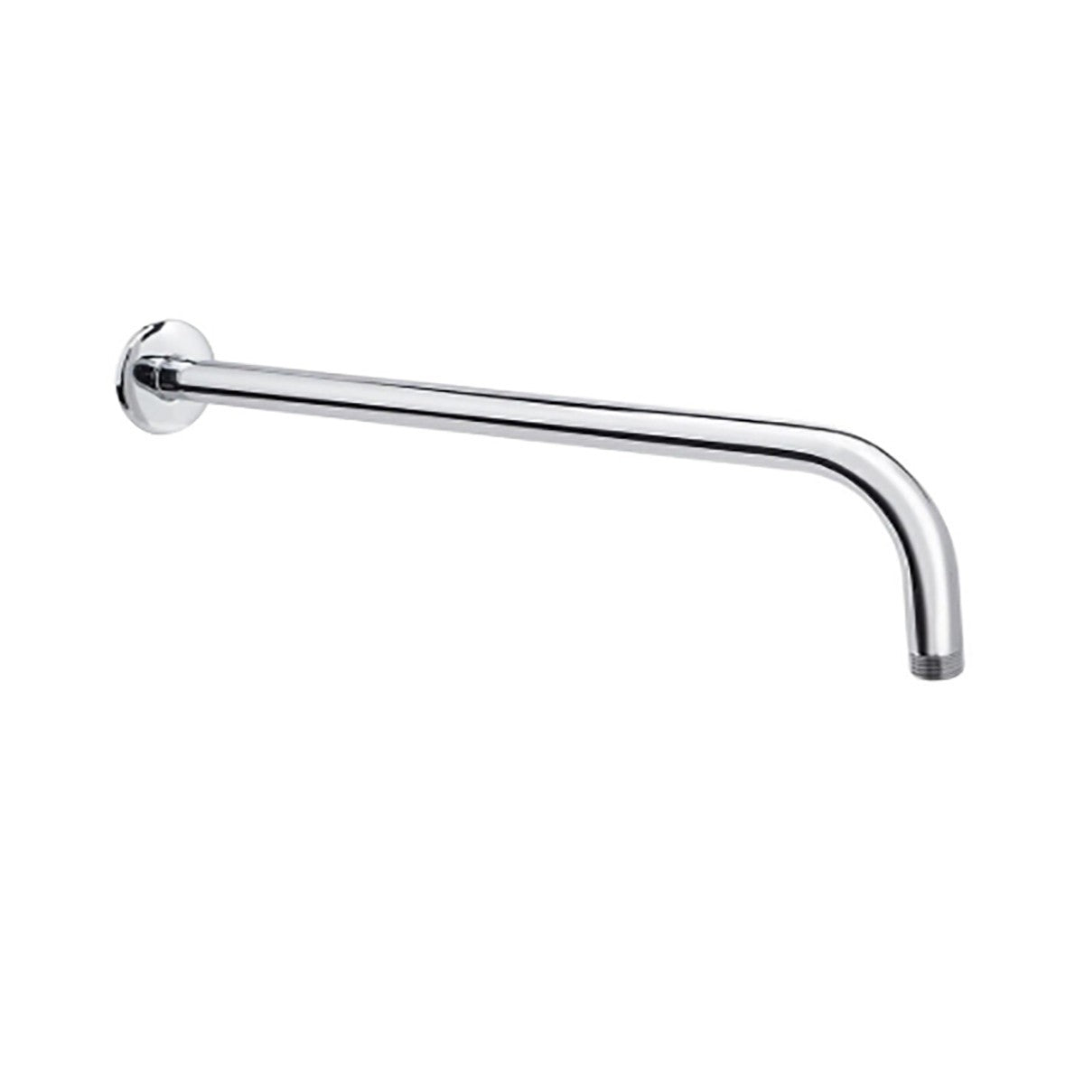TUBE BRAS DE DOUCHE MURALE 35CM ACIER CHROMÉ POUR POMMEAU UNIVERSEL 01986