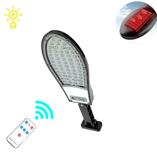 RÉVERBÈRE 46 LED SMD DE RUE PANNEAU SOLAIRE CAPTEUR IP65 23W