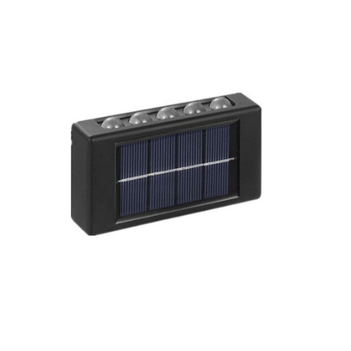 APPLIQUE LAMPE 10 LED MURALE SOLAIRE IP65 BIDIRECTIONNELLE JARDIN TE-B0569