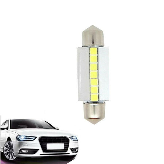 AMPOULE 7 LED SMD 3030 SV8.5 VOITURE 6000K CANBUS 2.4W 2V CA-02736