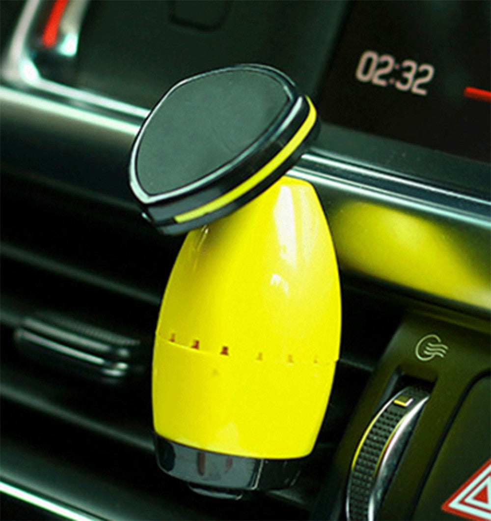 SUPPORT MAGNÉTIQUE DÉSODORISANT VOITURE PARFUM BOUCHES D'AÉRATION VENTILATEUR DIFFUSEUR