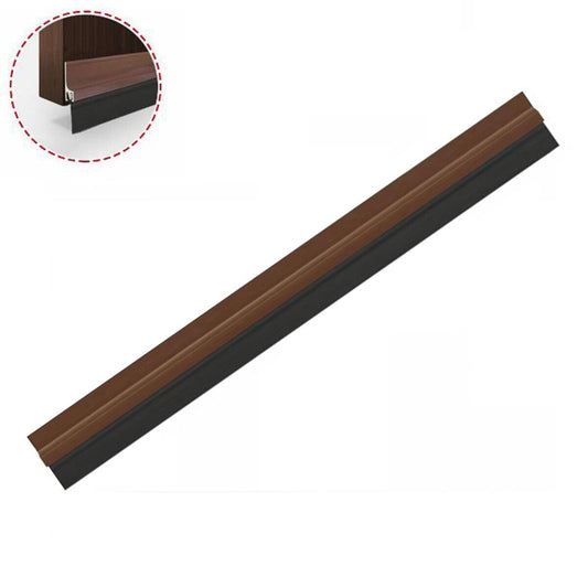 PARAFREDDO PARASPIFFERI SOTTOPORTA ADESIVI PVC RIGIDO CON GOMMA 100CM MARRONE