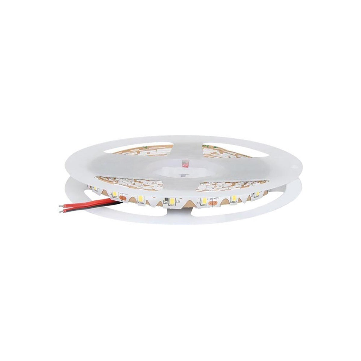 STRISCIA LED VERDE 5MT SMD 5730 ALTA LUMINOSITÀ 12V 15W BOBINA ADESIVA TE-B0489