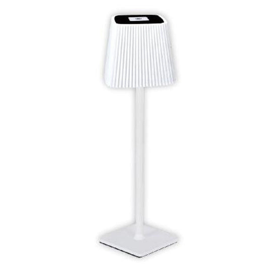 LAMPE DE TABLE TACTILE LED MODERNE RECHARGEABLE BAR HÔTEL RESTAURANT BLANC ML-G06