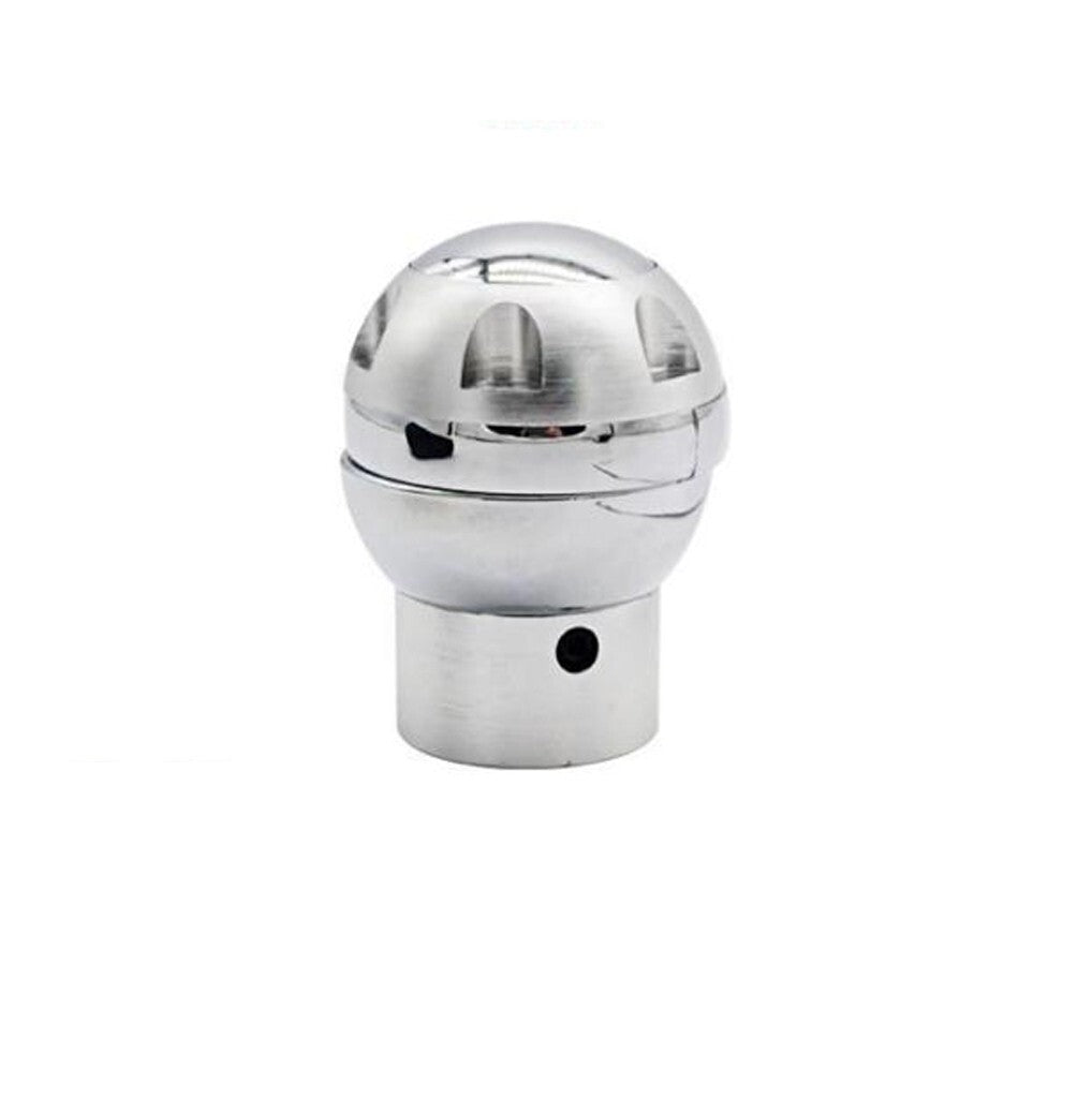 POMELLO CROMATO SILVER UNIVERSALE CAMBIO AUTO FURGONE ERGONOMICO CA-02999*