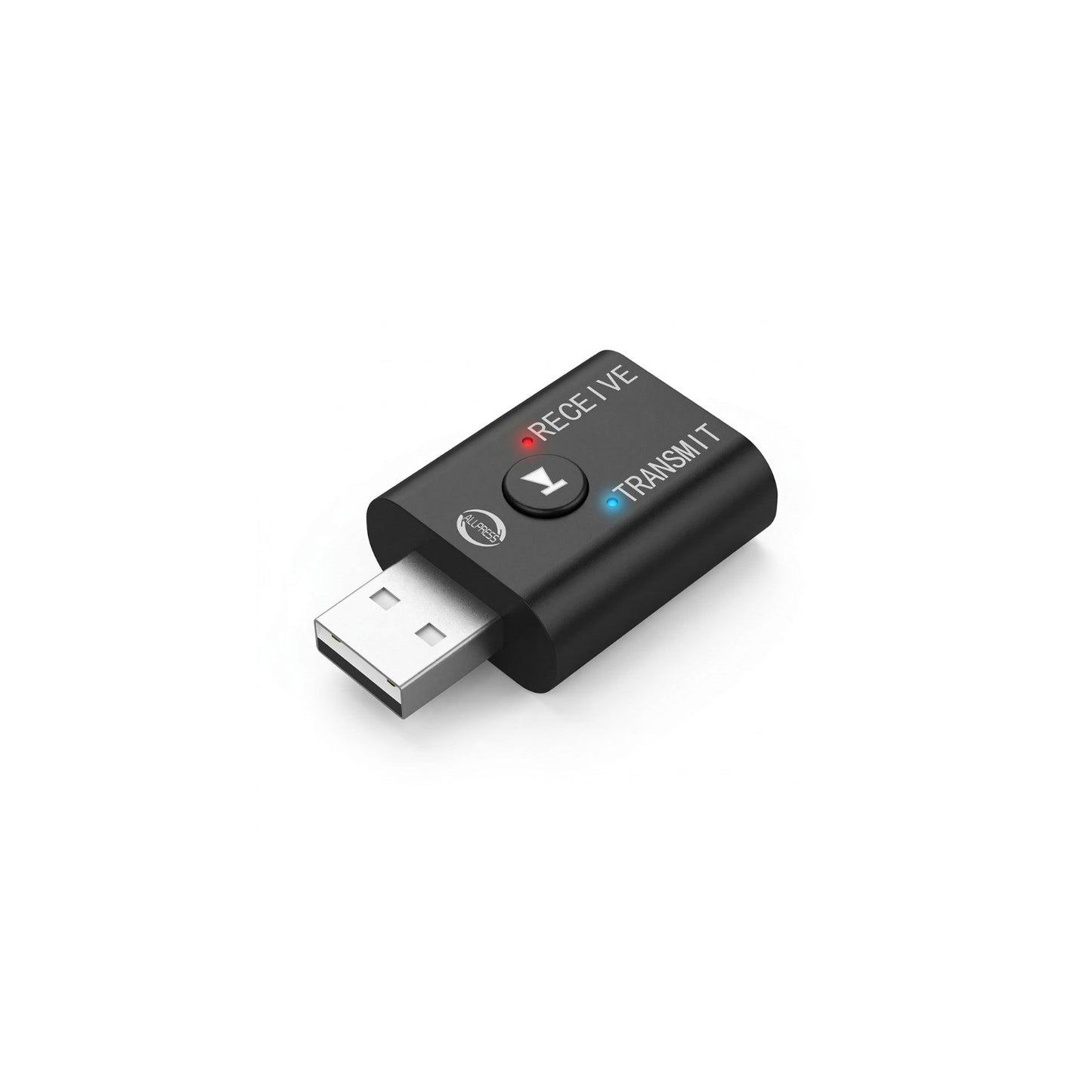 ADATTATORE USB BLUETOOTH 5.0 TRASMETTITORE RICEVITORE AUDIO PC TV AS-08127
