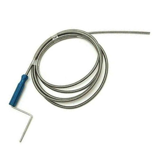 RESSORT DÉBOUCHEUR DE CANALISATIONS SPIRALE POUR ÉVIERS, TOILETTES, SALLE DE BAIN, ÉGOUTS 3M
